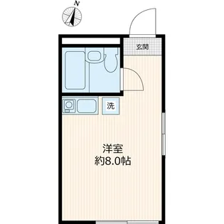 BLOOMING NAKAMAGOME【1階】の間取り
