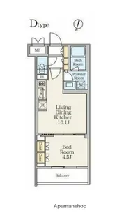 クレストコート池上六丁目【3階】の間取り