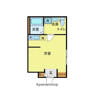 ルミエール大森【3階】の間取り