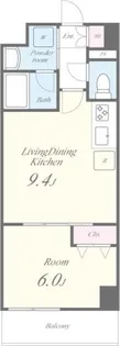 VILLA BLANCHE【2階】の間取り