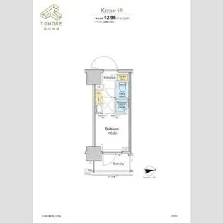 TOMORE品川中延【6階】の間取り