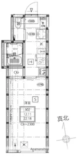 ソレラ平和島【3階】の間取り