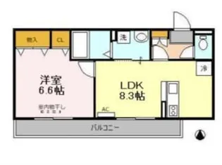 ブリリアンコート【2階】の間取り