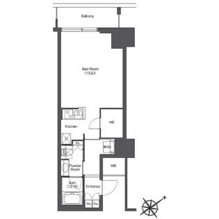東京ポートシティ竹芝レジデンスタワー【10階】の間取り