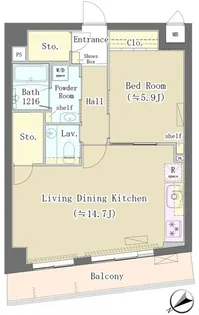 MAISON DE TAKAYA【2階】の間取り