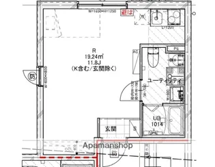 東京都品川区西大井6丁目【マンション】の間取り