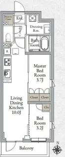 LIVECASA千鳥町【2階】の間取り