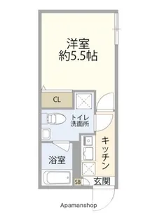 プティレスト平和島【2階】の間取り