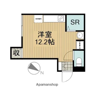エクロール下丸子Ⅰ【202号室】の間取り