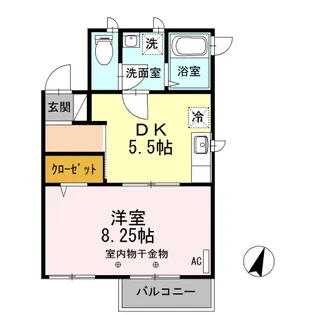 アネックス【2階】の間取り