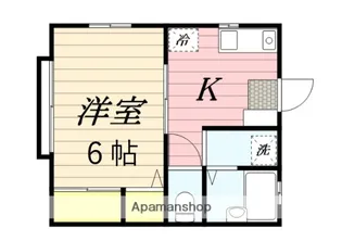 カリーノ【203号室】の間取り