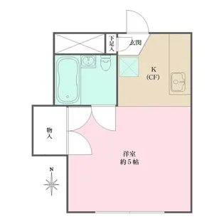 オリエント・コート【1階】の間取り