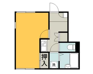 レオネクスト富士見【1階】の間取り