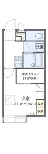 レオパレス英【2階】の間取り
