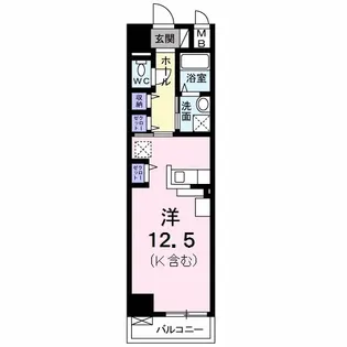 エテルノ【4階】の間取り