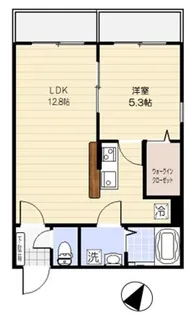 RESAM稲城長沼【1階】の間取り