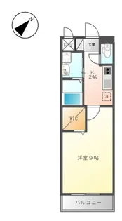 カサフェンテ・リーベ【2階】の間取り