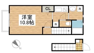 ディアコート(稲城市)【2階】の間取り