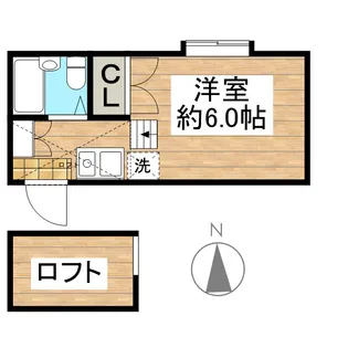 ハイム国領【2階】の間取り
