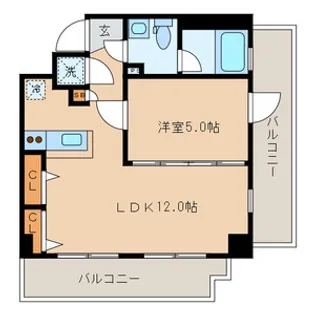 セカンド調布【3階】の間取り