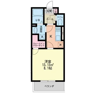 グルージャ【0202号室】の間取り