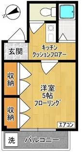 ハイツNAKANO【3階】の間取り