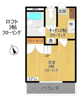 神奈川県川崎市多摩区菅5丁目【アパート】の間取り