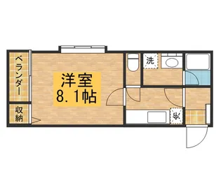 プレジール【0305号室】の間取り