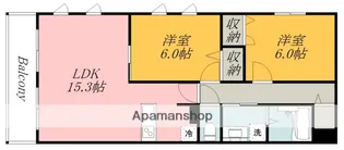 レジデンス ソレイユ【3階】の間取り