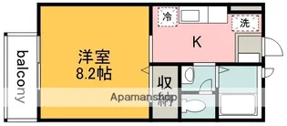 サンライズコートⅡ【203号室】の間取り