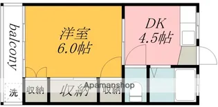 第三ふじみ荘【2階】の間取り