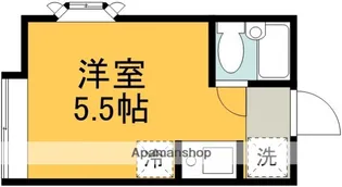 キャナール壱番館【1階】の間取り