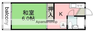 東京都調布市国領町7丁目【アパート】の間取り