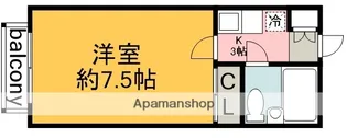 東京都調布市多摩川3丁目【アパート】の間取り