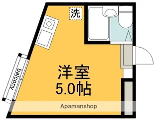 東京都調布市多摩川3丁目【アパート】の間取り