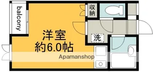 アリエル【510号室】の間取り