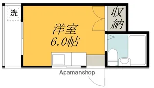 ユマニテ調布【2階】の間取り