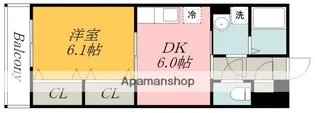 メゾンシマ【2階】の間取り