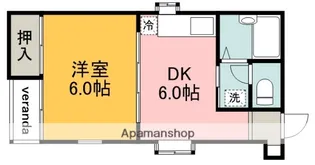 清涼館【1階】の間取り