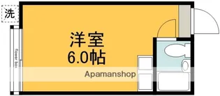東京都調布市佐須町2丁目【アパート】の間取り