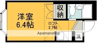 東京都調布市柴崎1丁目【アパート】の間取り