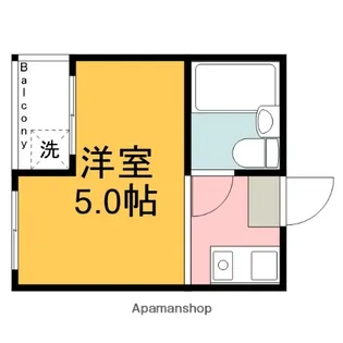 東京都調布市下石原1丁目【マンション】の間取り