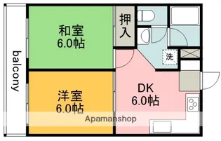 ベアーズハイム【2階】の間取り