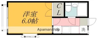 ガウディ9【1階】の間取り