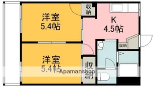 フジヨシ桜堤コートⅠ【105号室】の間取り