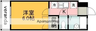 東京都調布市染地2丁目【アパート】の間取り