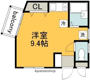 東京都調布市上石原3丁目【アパート】の間取り