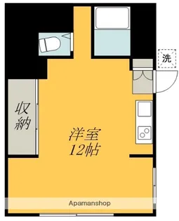 コーポ竹内【1階】の間取り
