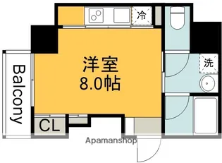 ジェルソミーナ【4階】の間取り