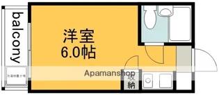 ウィスタリア国領【3階】の間取り